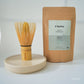 Organic ceremonial matcha HARU +Whisk