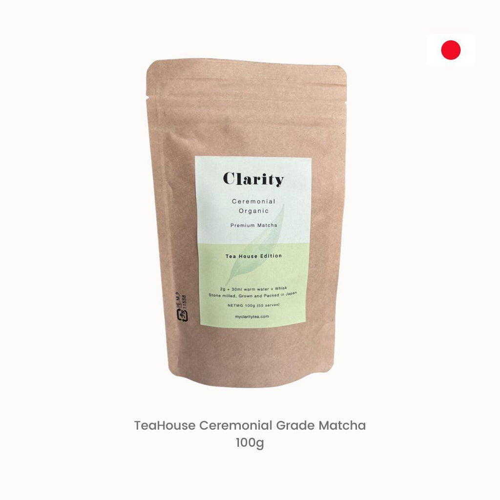 Tea House - Organic Ceremonial Matcha (30g) - Clarity Tea