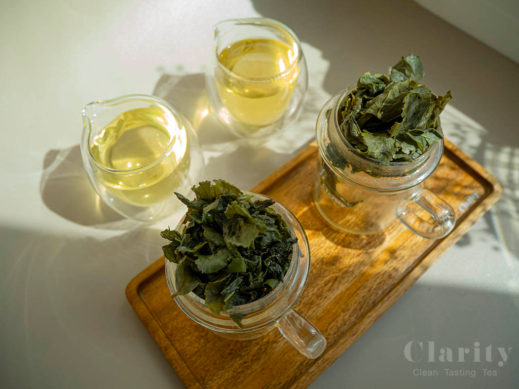 Whole Leaf Tasting |  Green Tea | Roasted Oolong | High Mountain | Green Oolong tea | White tea